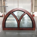 Comfortable new design termopanel windows teak wood windows teak wood window design